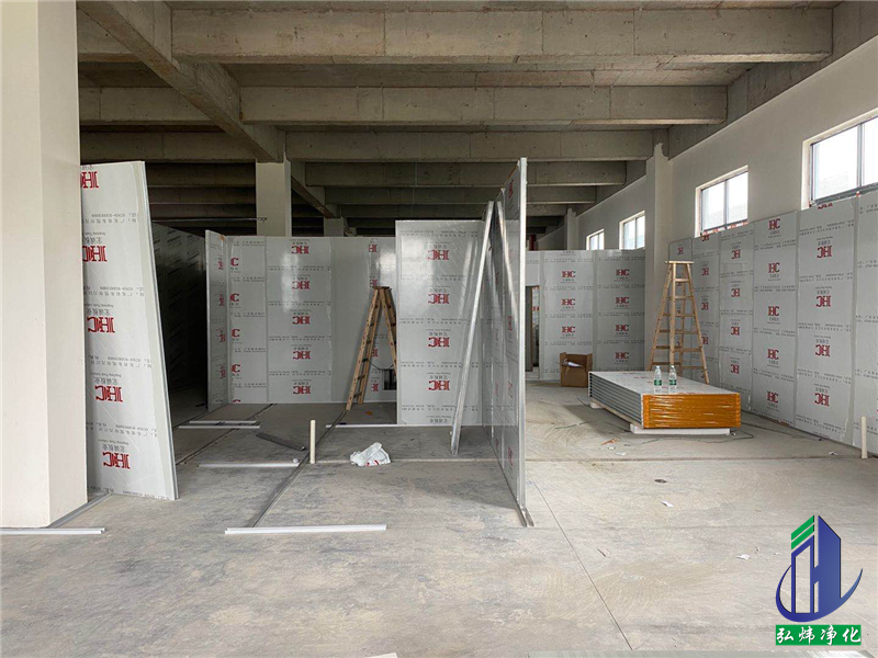 彩鋼板隔墻、包柱