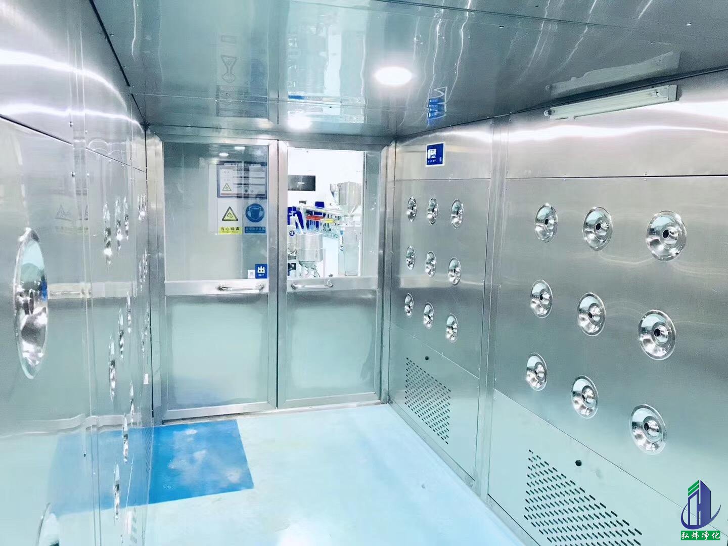 凈化車間施工，風(fēng)淋室